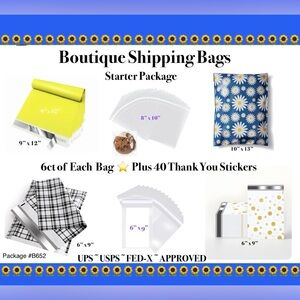 Shipping Bags ⭐️ Starter Variety Package
 🌻🆕🌻